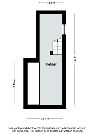 Floorplan - Kerkstraat 56, 6137 SN Sittard